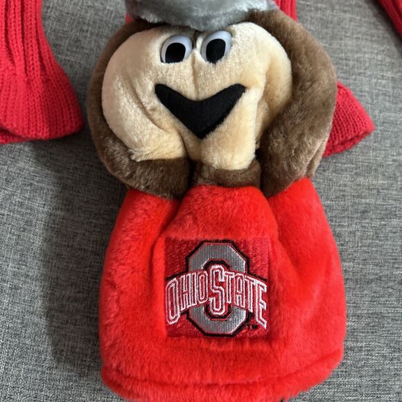 Ohio State Buckeyes Golf Club Headcovers Lot Of 4 Excellent Condition - Picture 4 of 7